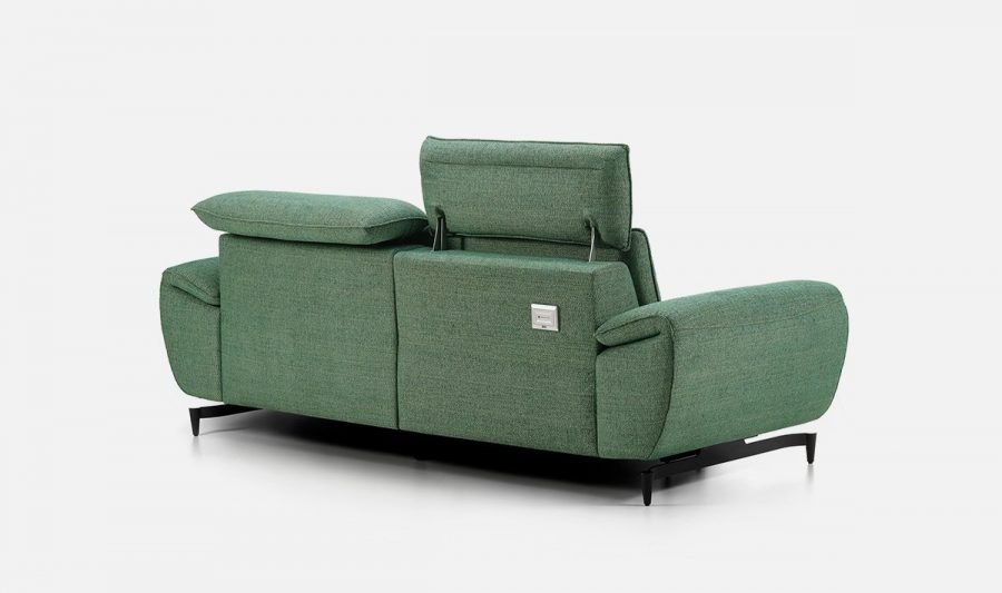 Rom 1961 Sari  sofa with wide armrest Backview