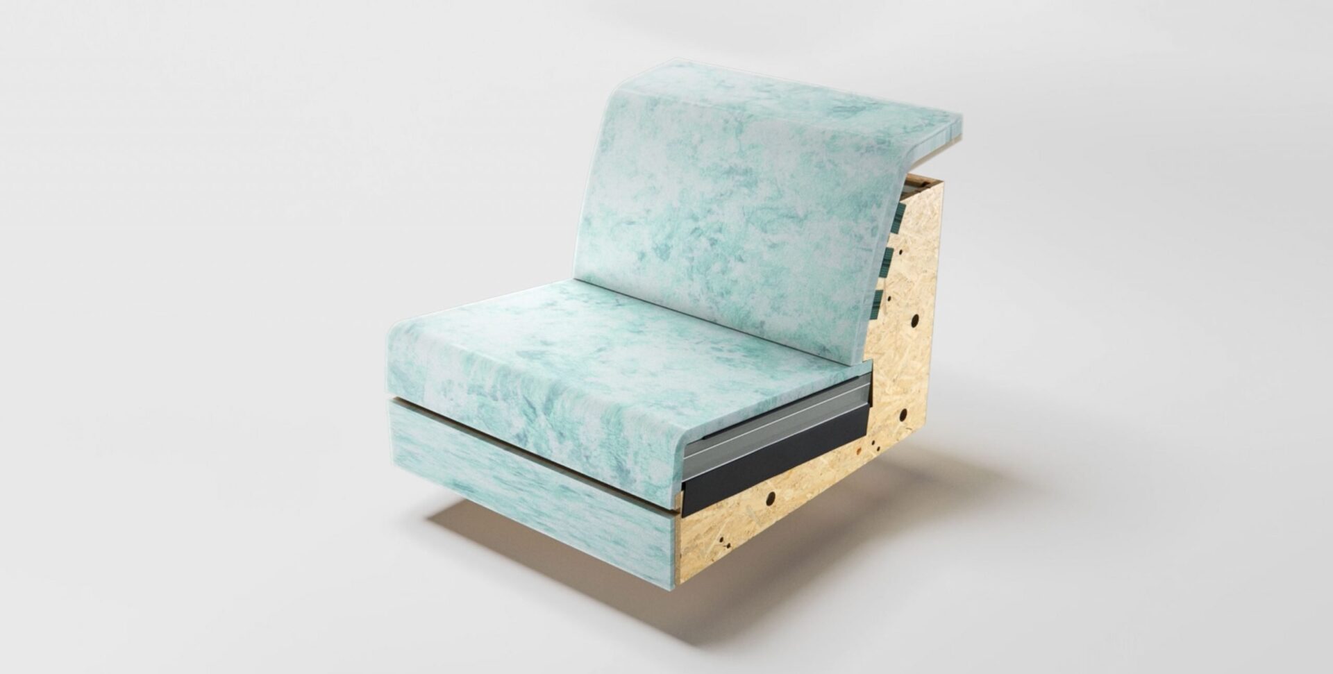 rom1961 seat structure Bioflex foam