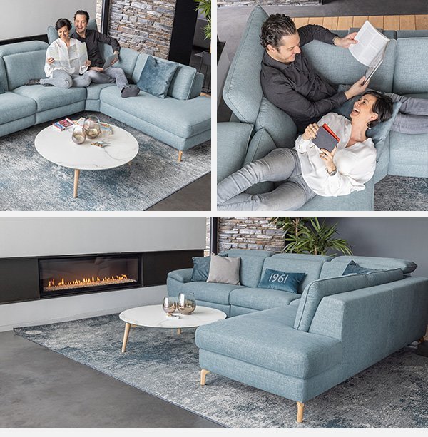 rom1961 Sari Ecksofa rom1961 Sari Ecksofa im Raum