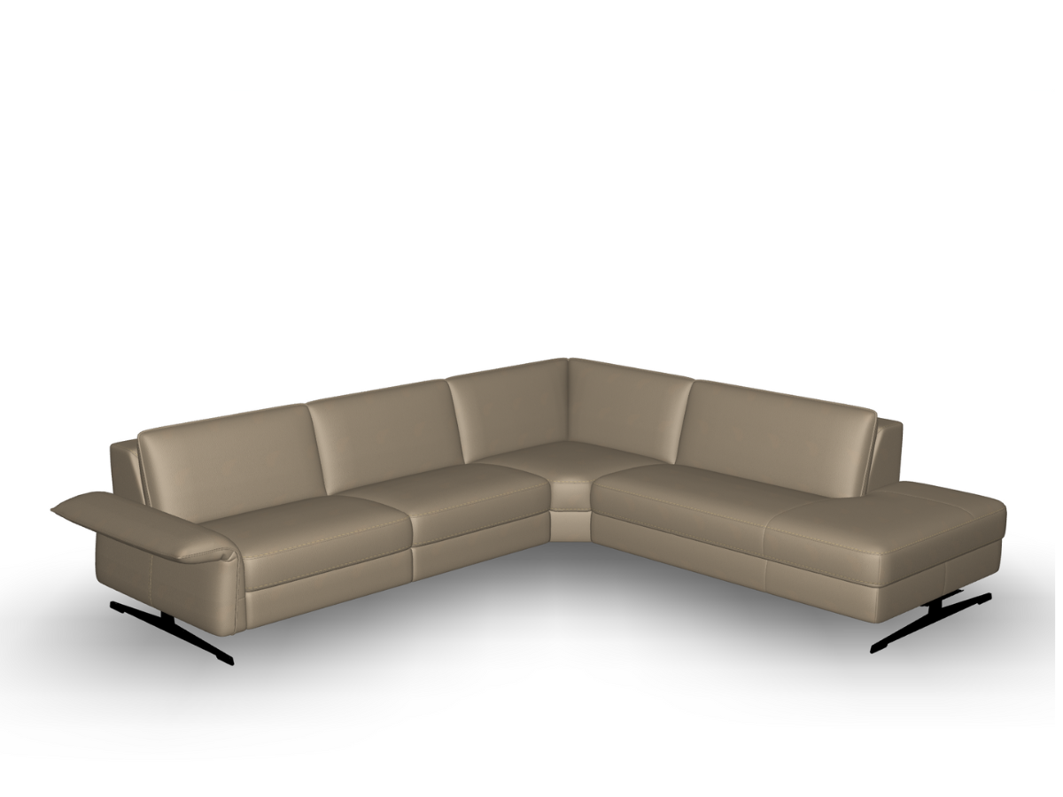 rom1961 ADORA Ecksofa offener Abschluss rom1961